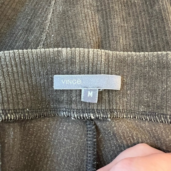 𝅺vince Women’s Brown Corduroy Leggings Size Medium - Picture 12 of 12